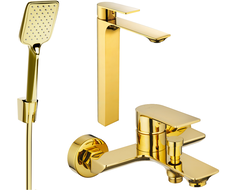 Mexen Alexa Conjunto de Banho R62, dourado - 71213R62-50