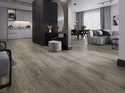 Mexen La Porte Vinylpanele 1240 x 182 mm SPC 6,5 mm, IXPE Ënnerlag 1,5 mm, 4 V-Fuge, Eech - F1026-1240-182-505-4V1-01