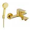 Mexen Alexa R40 Badewannenbatterie mit Duschset, Gold - 7123R40-50