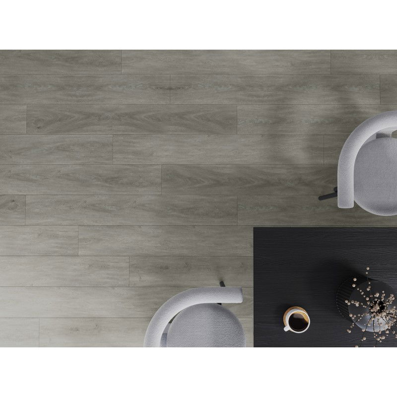 Mexen Redmond pannelli vinilici 1240 x 182 mm SPC 6,5 mm, sottofondo IXPE 1,5 mm, 4 V-Fuga, Rovere - F1027-1240-182-505-4V1-01