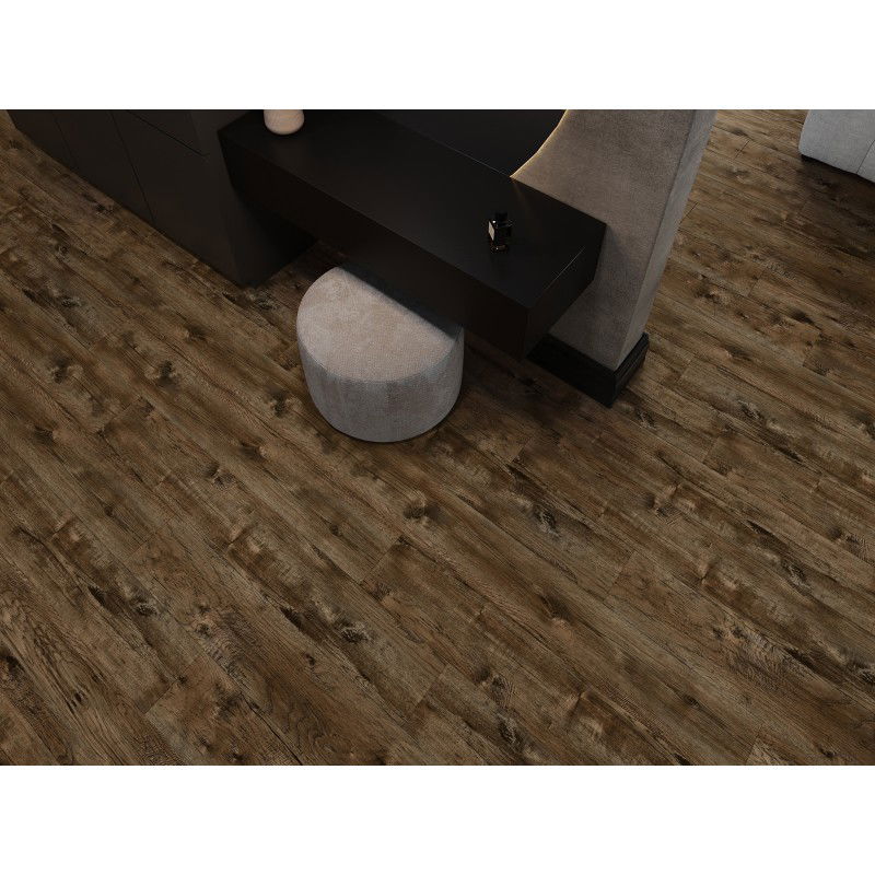 Mexen Orange Beach vinyl panels 1240 x 182 mm SPC 6.5 mm, IXPE underlay 1.5 mm, 4 V-groove, Walnut - F1028-1240-182-505-4V1-02