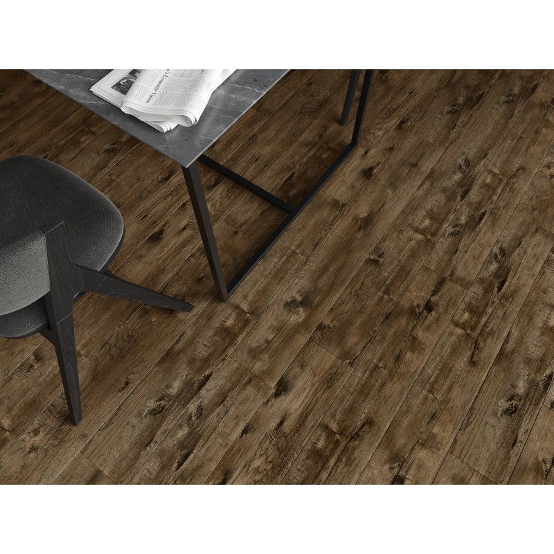 Mexen Orange Beach Vinylplatten 1240 x 182 mm SPC 6,5 mm, IXPE-Unterlage 1,5 mm, 4 V-Fuge, Nussbaum - F1028-1240-182-505-4V1-02