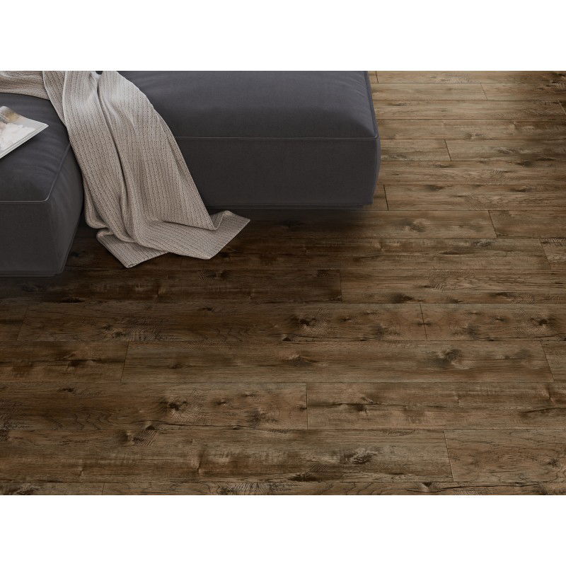 Mexen Orange Beach vinyylipaneelit 1240 x 182 mm SPC 6,5 mm, alusta IXPE 1,5 mm, 4 V-ura, Pähkinä - F1028-1240-182-505-4V1-02