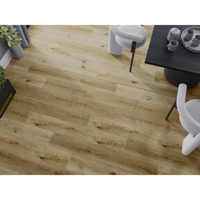 Mexen Oakley πλακάκια βινυλίου 1240 x 182 mm SPC 6,5 mm, υπόστρωμα IXPE 1,5 mm, 4 V-Φούγκα,