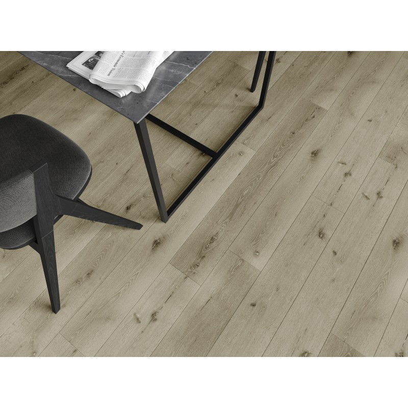 Mexen Georgia Vinylplatten 1240 x 182 mm SPC 6,5 mm, IXPE Unterlage 1,5 mm, 4 V-Fuge, Eiche - F1031-1240-182-505-4V1-01