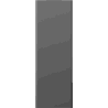 Mexen Flat VR20S Plattenheizkörper 1800 x 500 mm, mittlere Unteranschluss, 1090 W, Anthrazit - W6VR20S-180-050-66
