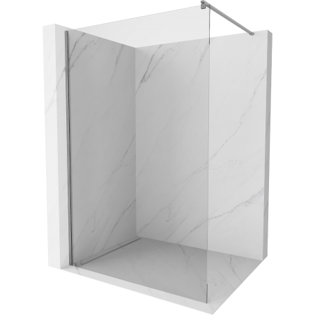 Mexen Kioto duša siena Walk-in 135 x 200 cm, caurspīdīga 8 mm, gun metal - 800-135-101-95-00