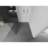 Mexen Kioto Walk-in Duschwand 135 x 200 cm, transparent 8 mm, gun metal - 800-135-101-95-00