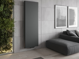Mexen Flat VR20S grzejnik płytowy 2000 x 500 mm, podłączenie dolne środkowe, 1181 W, antracyt - W6VR20S-200-050-66
