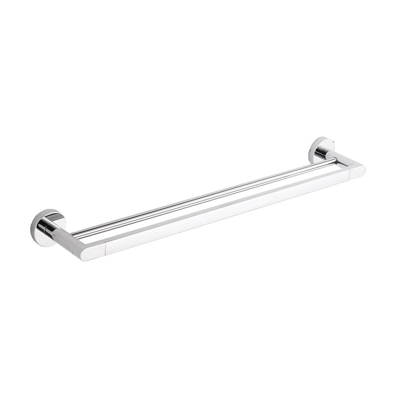 Mexen Tiber toallero doble, cromo - 7050525-00
