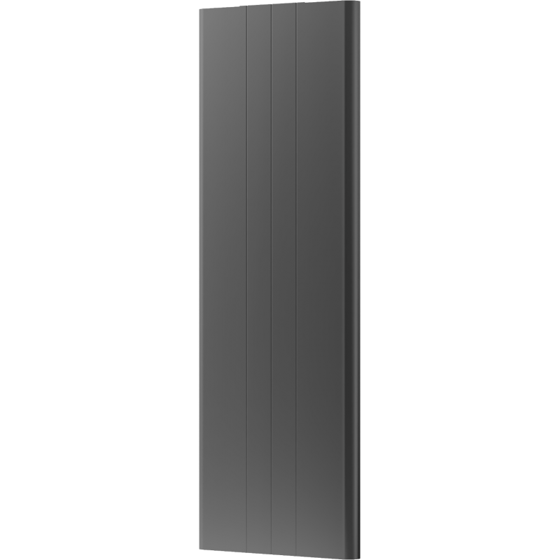 Radiateur en acier Mexen Line VR20SL 1800 x 600 mm, raccordement inférieur central, 1308 W, anthracite - W6VR20SL-180-060-66