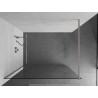 Mexen Kioto dušisein Walk-in 100 x 200 cm, läbipaistev 8 mm, harjatud nikkel - 800-100-101-97-00