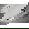 Mexen Kioto douchewand Walk-in 100 x 200 cm, transparant/frost 8 mm, goud geborsteld - 800-100-101-55-35