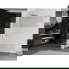 Mexen Kioto Duschwand Walk-in 70 x 200 cm, transparent/gefrostet 8 mm, gebürstetes Kupfer - 800-070-101-65-35