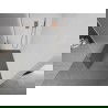 Mexen Kioto Duschwand Walk-in 100 x 200 cm, transparent/frostig 8 mm, gebürstetes Kupfer - 800-100-101-65-35