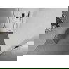 Mexen Kioto douchewand Walk-in 70 x 200 cm, transparant/mat 8 mm, geborsteld geweergrijs - 800-070-101-66-35