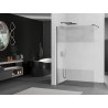 Mexen Kioto dušisein Walk-in 120 x 200 cm, läbipaistev/jäätunud 8 mm, püssihall harjatud - 800-120-101-66-35