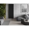 Mexen Flat VR20S Plattenheizkörper 1600 x 300 mm, untere mittlere Anschluss, 596 W, schwarz - W6VR20S-160-030-70
