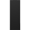 Mexen Flat VR20S plaatradiator 1800 x 300 mm, middenonder aansluiting, 654 W, zwart - W6VR20S-180-030-70