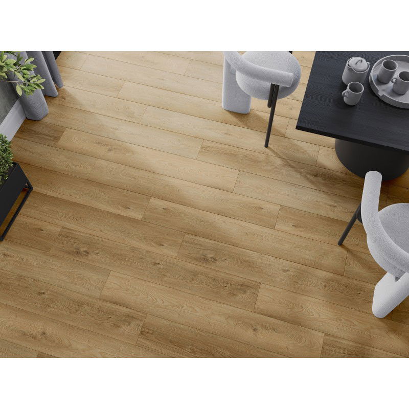 Mexen Sunset Hills vinylpaneler 1240 x 182 mm SPC 6,5 mm, IXPE-underlag 1,5 mm, 4 V-fog, Ek - F1037-1240-182-505-4V1-01