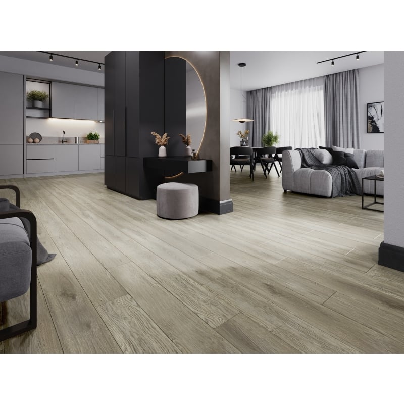 Mexen Sky Valley vinüülplaadid 1240 x 182 mm SPC 6,5 mm, IXPE alus 1,5 mm, 4 V-soon, Tamm - F1040-1240-182-505-4V1-01
