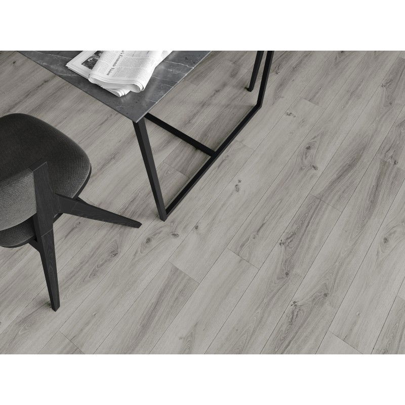 Mexen Harrison Vinylplatten 1240 x 182 mm SPC 6,5 mm, IXPE-Unterlage 1,5 mm, 4 V-Fuge, Eiche - F1044-1240-182-505-4V1-01