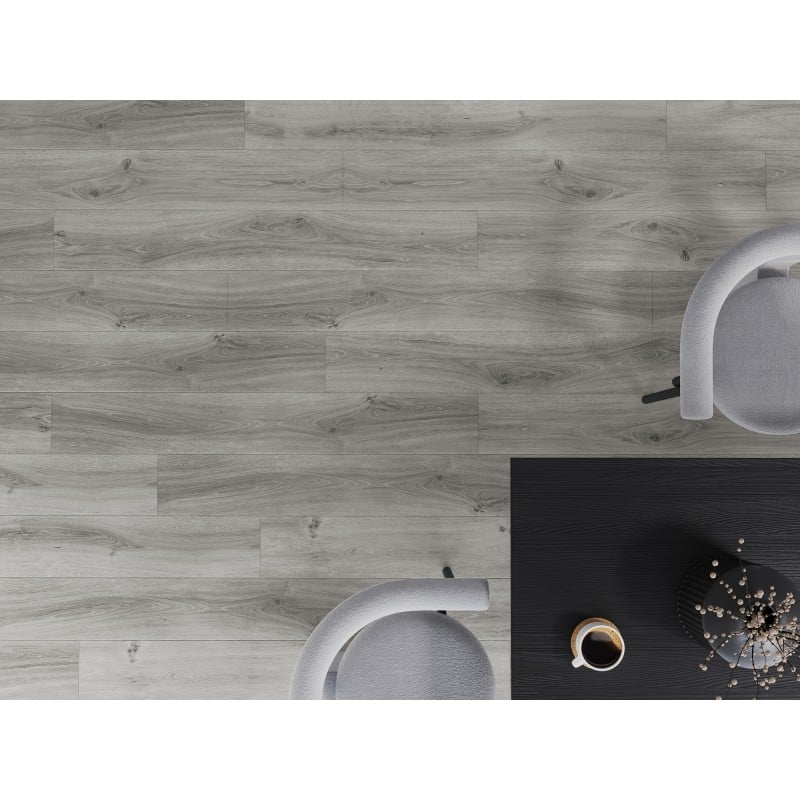 Mexen Harrison vinyl panels 1240 x 182 mm SPC 6.5 mm, IXPE underlay 1.5 mm, 4 V-Groove, Oak - F1044-1240-182-505-4V1-01