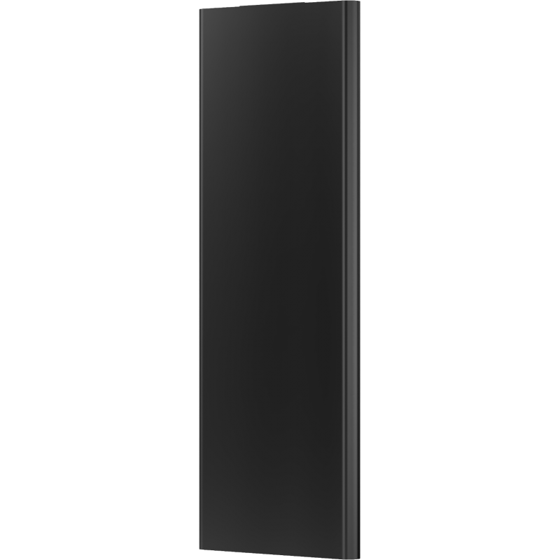 Mexen VR20S Radiador plano 1400 x 600 mm, ligação inferior central, 1068 W, preto - W6-140-060-70 - W6VR20S-140-060-70