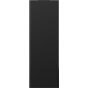 Mexen Flat VR20S Plattenheizkörper 2000 x 600 mm, untere mittlere Anschluss, 1417 W, schwarz - W6VR20S-200-060-70