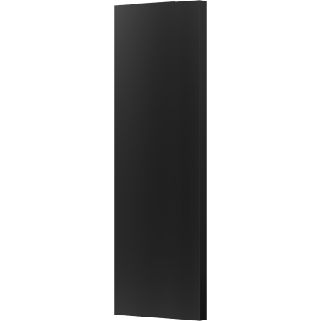 Mexen Flat VS20S Plattenheizung 1400 x 400 mm, unterer mittlerer Anschluss, 712 W, schwarz - W6VS20S-140-040-70