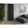 Mexen VS20S Plat plaatradiator 2200 x 400 mm, onderste centrale aansluiting, 1013 W, zwart - W6-220-040-70 - W6VS20S-220-040-70