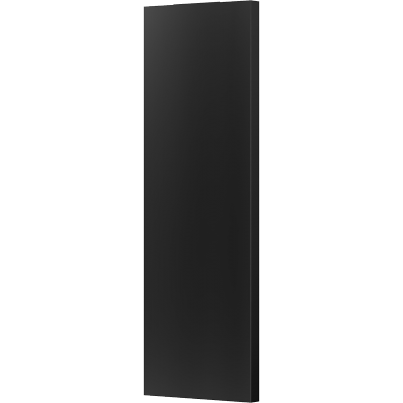 Mexen Flat VS20S Heizkörper 2200 x 500 mm, untere mittlere Anschlüsse, 1267 W, schwarz - W6VS20S-220-050-70