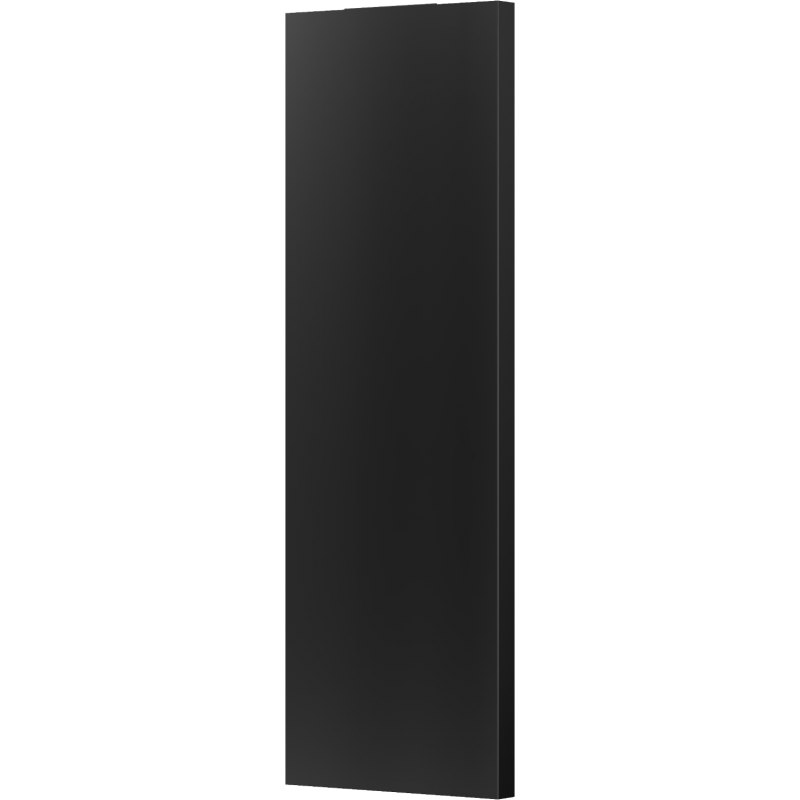 Mexen Flat VS20S Heizkörper flach 1800 x 600 mm, untere mittlere Anschlüsse, 1308 W, schwarz - W6VS20S-180-060-70
