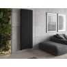 Mexen Flat VS20S Heizkörper flach 1800 x 600 mm, untere mittlere Anschlüsse, 1308 W, schwarz - W6VS20S-180-060-70