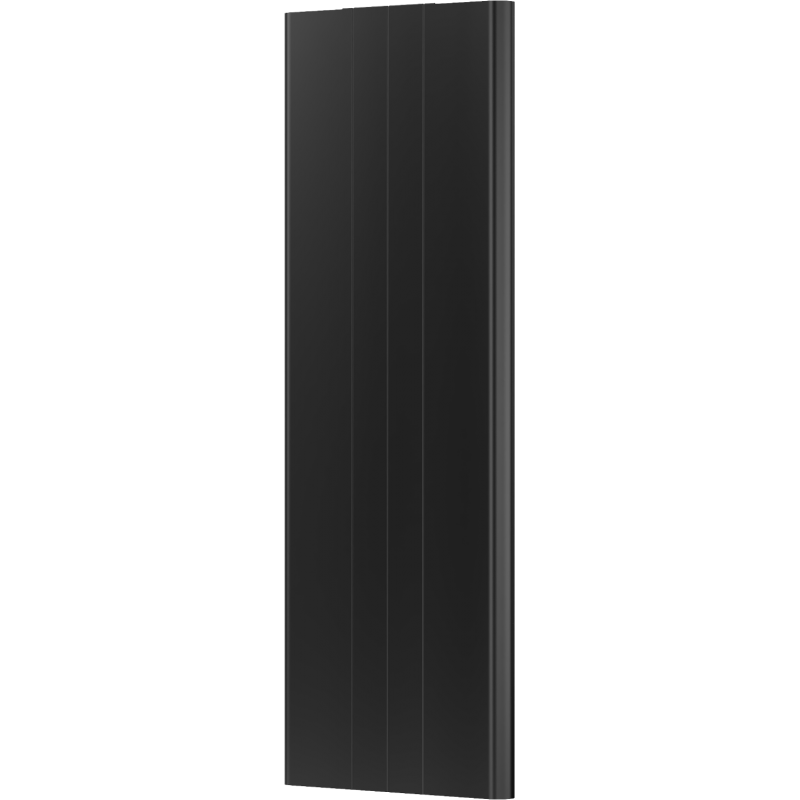 Mexen Line VR20SL Plattenheizkörper 1800 x 300 mm, untere Mittelanschluss, 654 W, schwarz - W6VR20SL-180-030-70