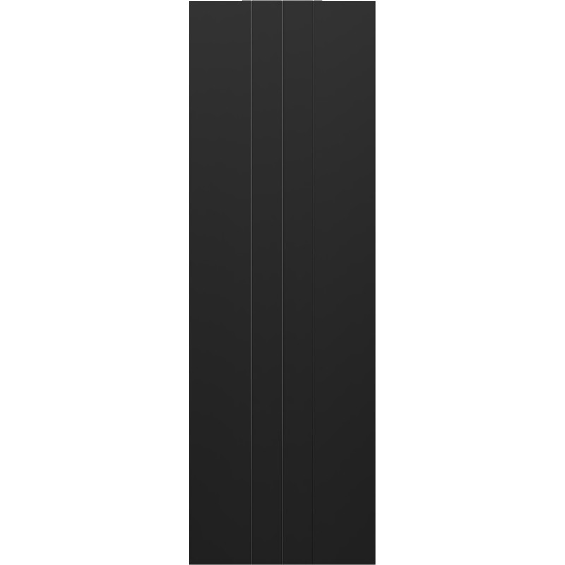 Mexen VS20SL Plattenheizkörper Line 1600 x 300 mm, mittiger unterer Anschluss, 596 W, schwarz - W6-160-030-70