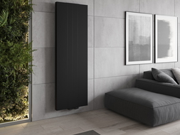 Mexen Line VS20SL Plattenheizkörper 2200 x 300 mm mit mittiger Unteranschluss, 760 W, schwarz - W6VS20SL-220-030-70