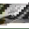 Mexen Line VS20SL Plattenheizkörper 1400 x 500 mm, untere Mittelanschluss, 890 W, schwarz - W6VS20SL-140-050-70