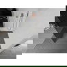 Mexen Kioto Walk-in Duschwand 100 x 200 cm, graphit 8 mm, gebürstetes Messing - 800-100-101-65-40