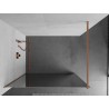 Mexen Kioto dušisein Walk-in 80 x 200 cm, peegel 8 mm, harjatud vask - 800-080-101-65-50
