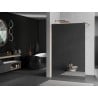 Mexen Kioto dušisein Walk-in 140 x 200 cm, peegel 8 mm, harjatud vask - 800-140-101-65-50