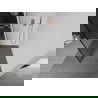 Mexen Kioto Duschwand Walk-in 140 x 200 cm, schwarzer Rahmen 8 mm, gebürstetes Kupfer - 800-140-101-65-70