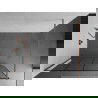 Mexen Kioto douchewand Walk-in 140 x 200 cm, zwart raster 8 mm, geborsteld koper - 800-140-101-65-77