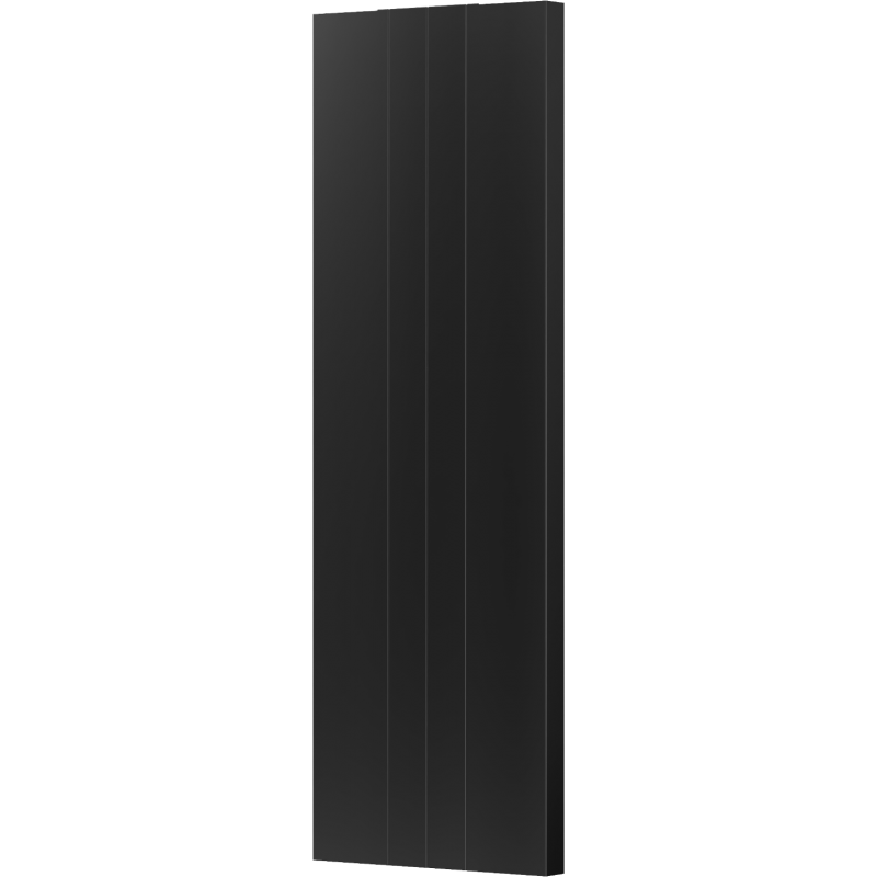 Mexen Line VS20SL Flachheizkörper 2000 x 600 mm, mittige untere Anschlüsse, 1417 W, schwarz - W6VS20SL-200-060-70
