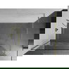 Mexen Kioto douchewand Walk-in 100 x 200 cm, wit patroon 8 mm, goud geborsteld - 800-100-101-55-85