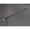Mexen Kioto dušisein Walk-in 80 x 200 cm, must muster 8 mm, gun gray harjatud - 800-080-101-66-78