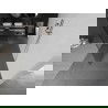 Mexen Kioto vrijstaande douchewand 145 x 200 cm, transparant 8 mm, geborsteld nikkel - 800-145-002-97-00