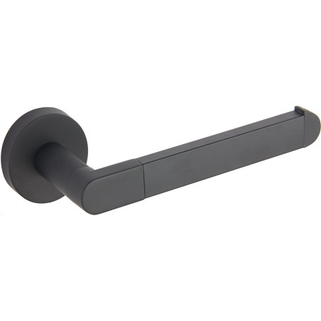 Mexen Tiber tualettpaberi hoidja, must - 7050533-70