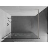 Mexen Kioto dušisein Walk-in 120 x 200 cm, valge muster 8 mm, harjatud nikkel - 800-120-101-97-85