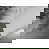 Mexen Kioto Walk-in Duschwand 140 x 200 cm, weißes Muster 8 mm, gebürstetes Nickel - 800-140-101-97-85